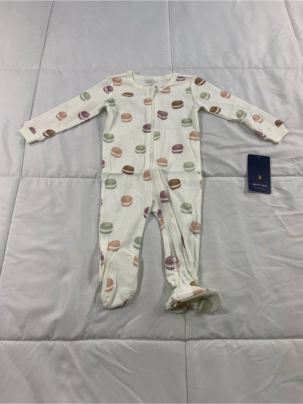 New Petit Lem footie pyjamas size 9M